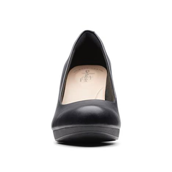 Clarks Adriel Viola Dress Pump – Black Leather - 8.5 wide - Picture 2 of 5